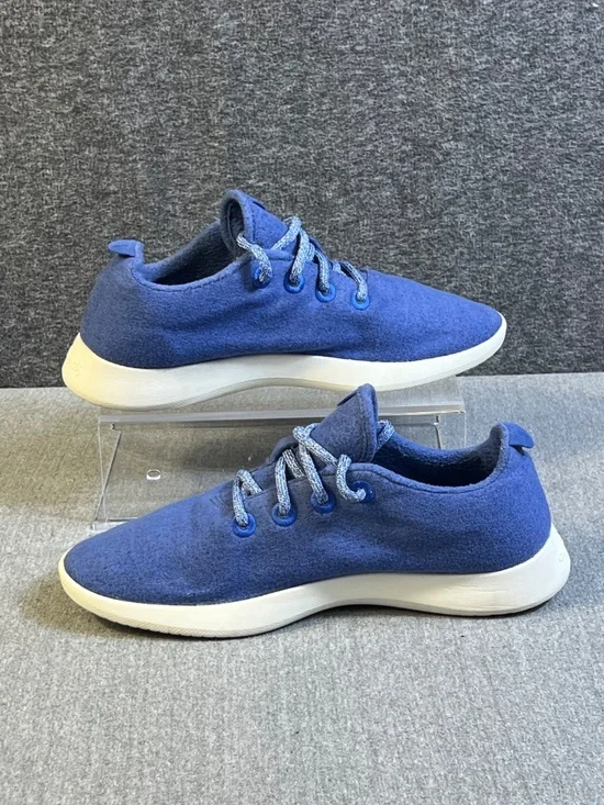 Allbirds WR/M9 Mernio Wool Hazy Indigo Everyday Shoes 9 Running Athletic Sporty - Picture 4 of 10